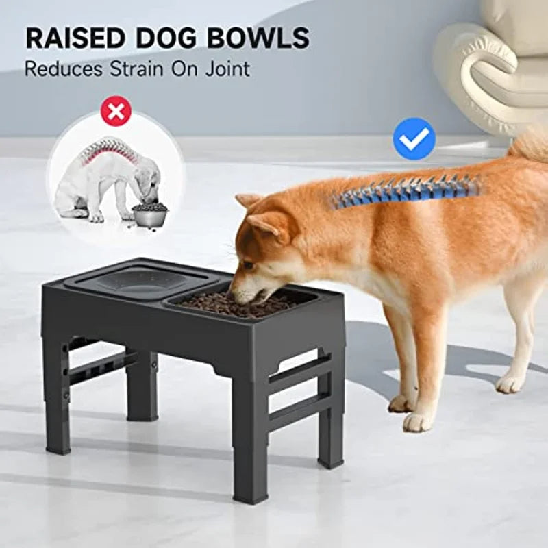 Elevated Mess-Free Dog Bowl