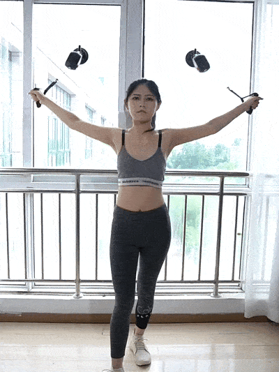 Fitness Resistance Pull Down Rope Trainer With Suction